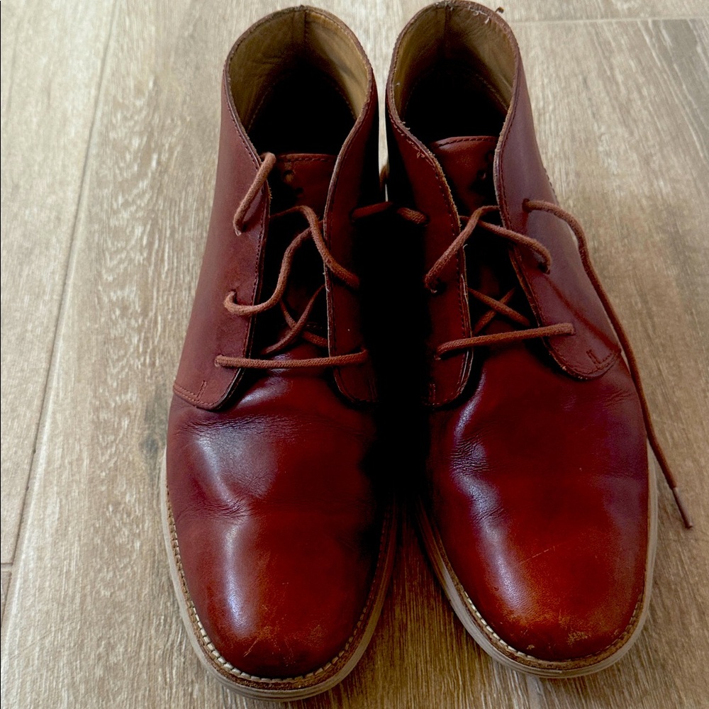 Cole Haan Nike Air Men's Rich Brown Chukka Boots